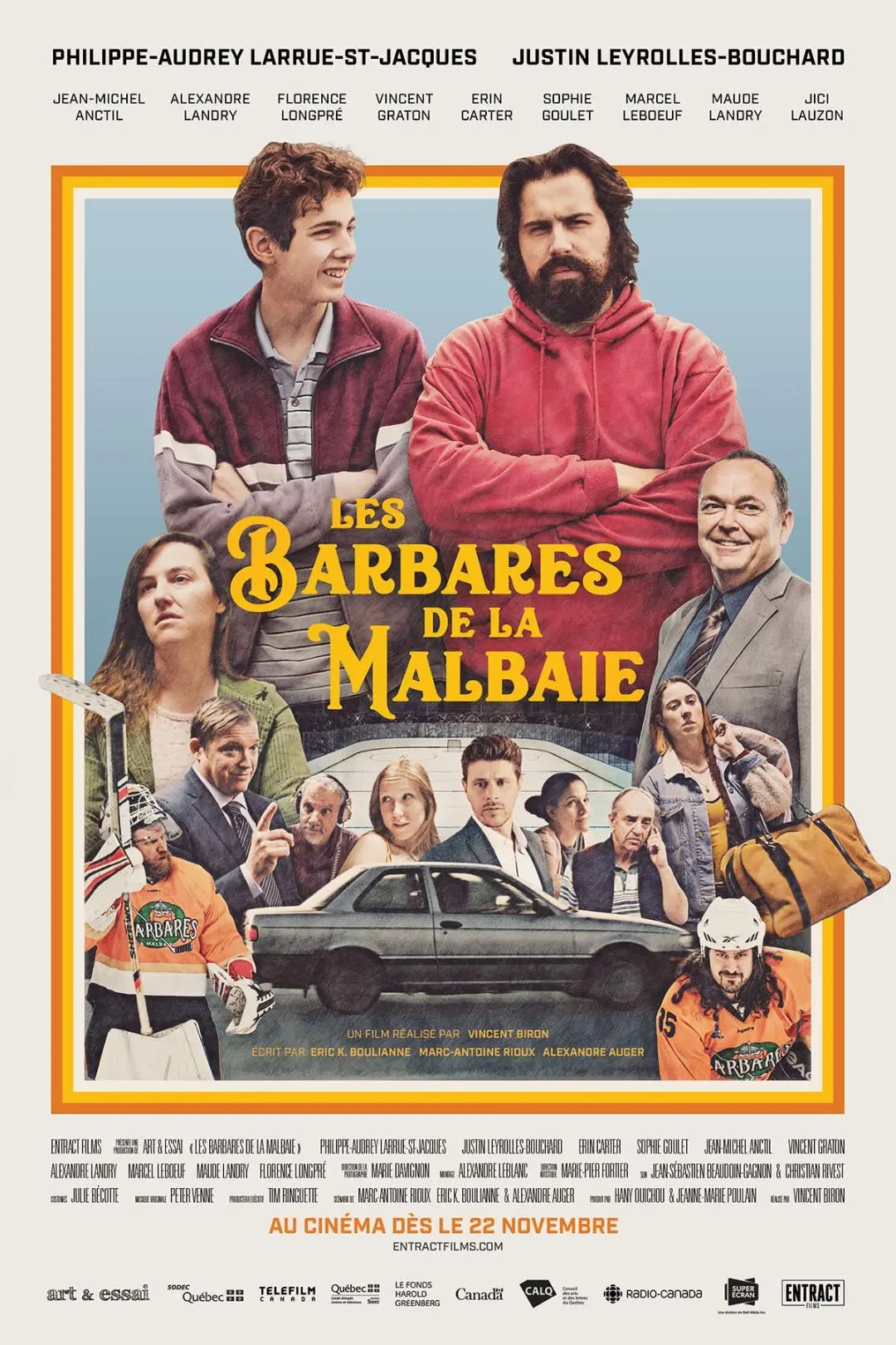 Les barbares de La Malbaie_peliplat