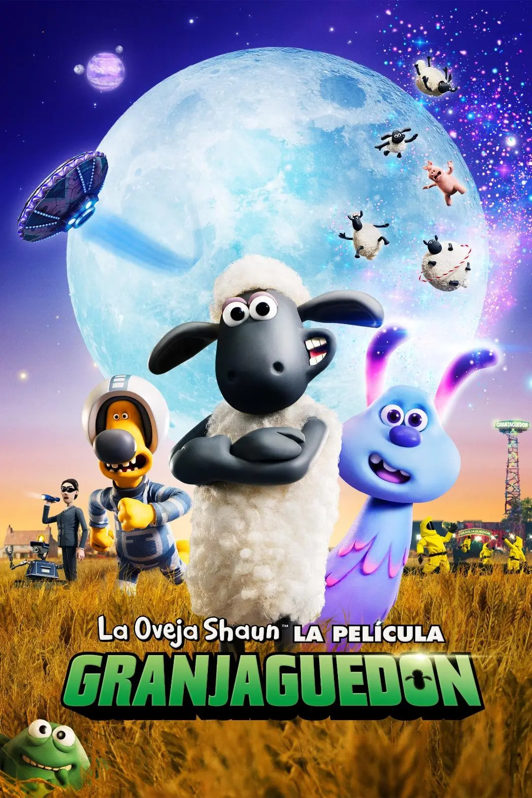 Shaun, el cordero: La película: Granjagedón_peliplat