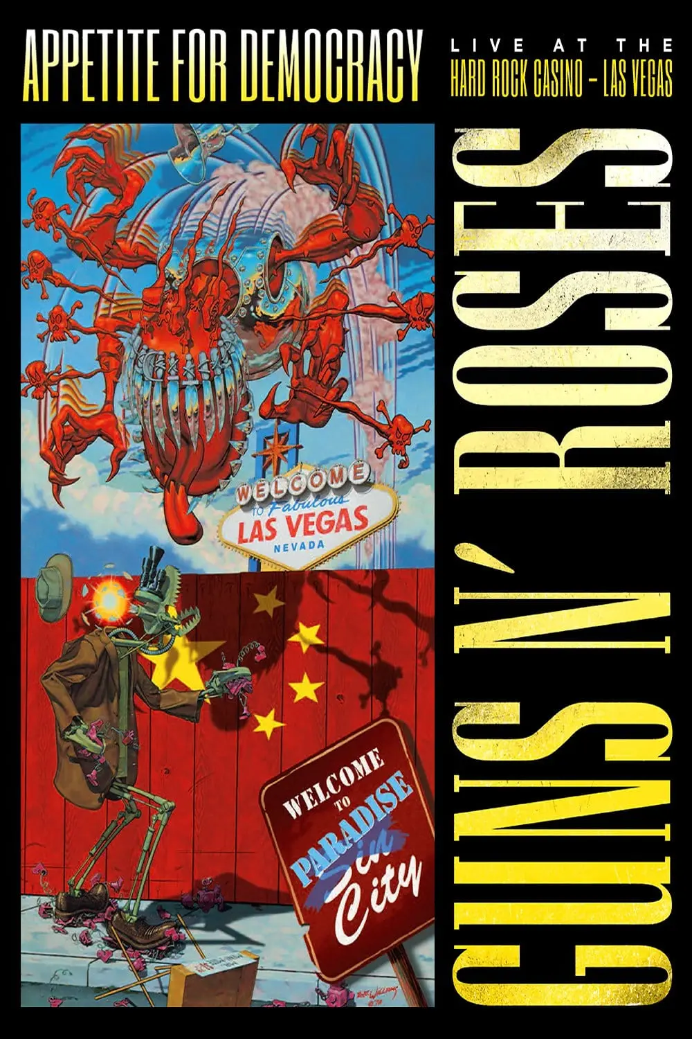 Guns N' Roses Appetite for Democracy 3D Live at Hard Rock Las Vegas_peliplat