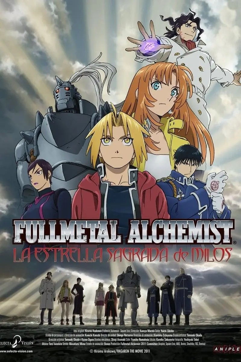 Fullmetal Alchemist: La estrella sagrada de Milos_peliplat