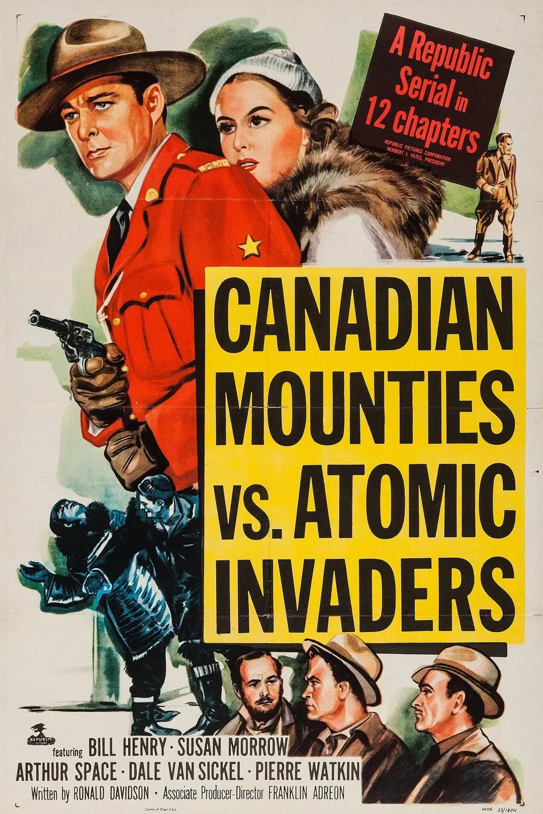 Canadian Mounties vs. Atomic Invaders_peliplat
