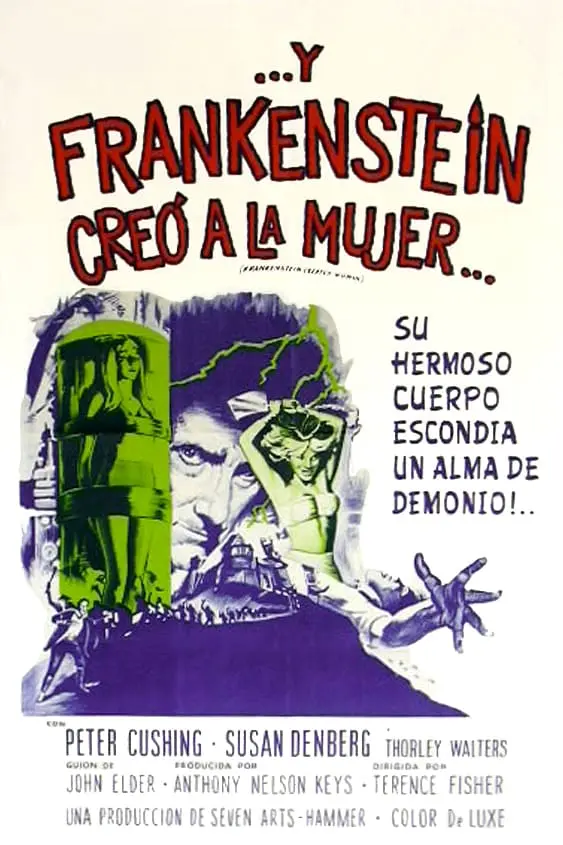 Frankenstein creó a la mujer_peliplat