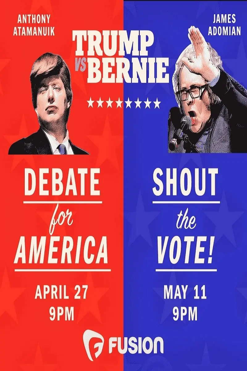 Trump vs. Bernie: Shout the Vote_peliplat