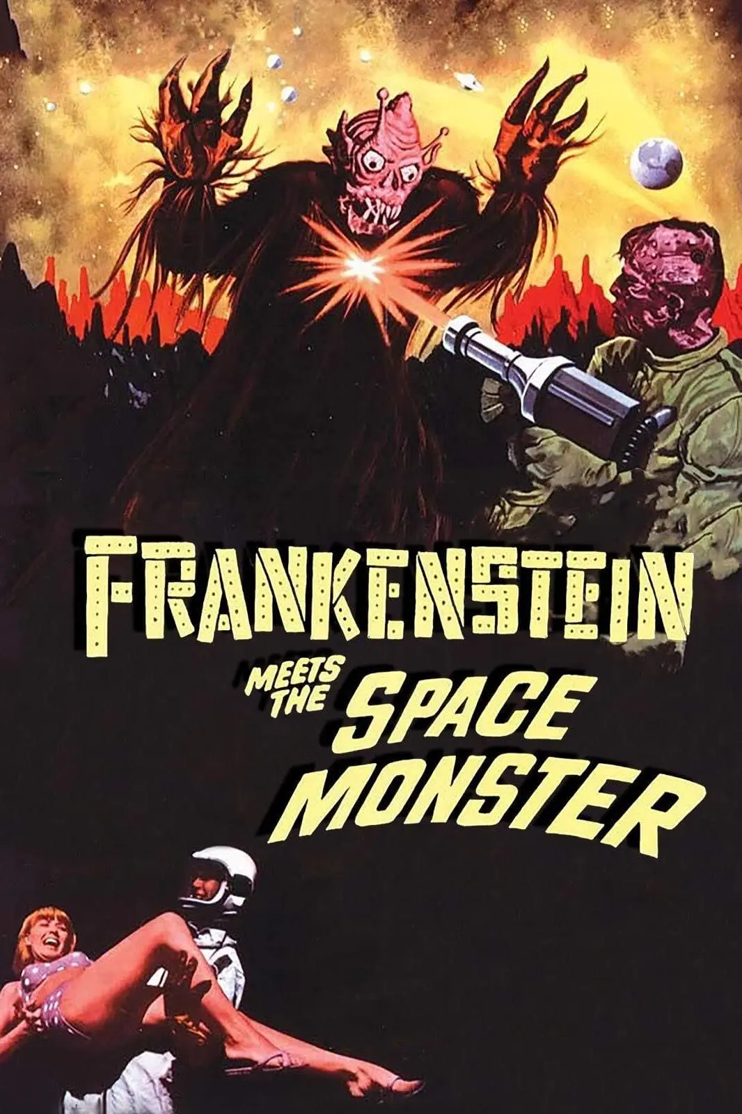 Frankenstein contra el monstruo del espacio_peliplat