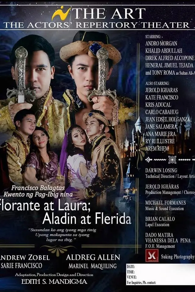 Ang kwento ng pag-ibig nina Florante at Laura, Aladin at Flerida_peliplat
