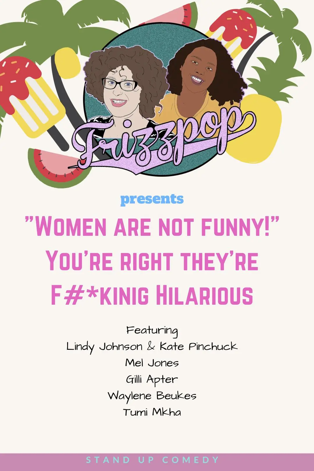 Frizz Pop Presents: Women Aren't Funny, They're F*%king Hilarious!_peliplat