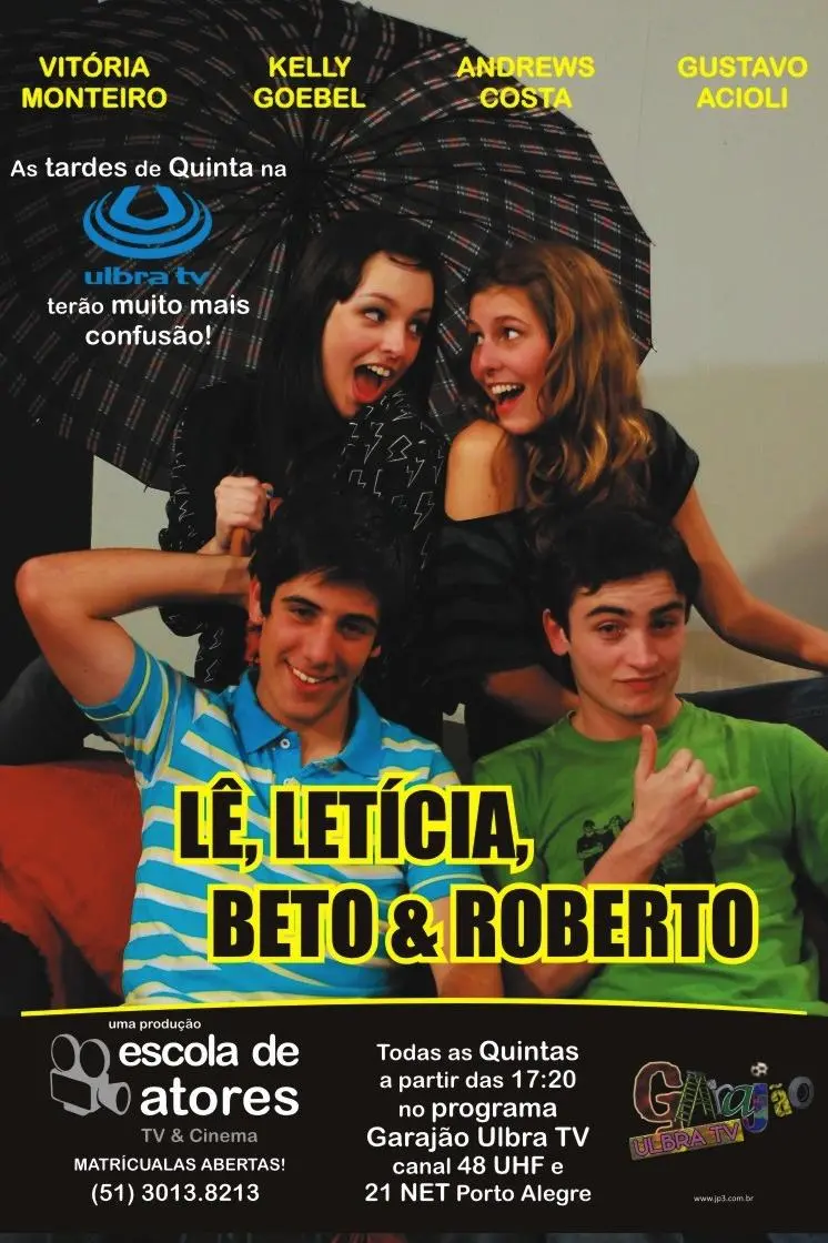 Lê, Letícia, Beto e Roberto_peliplat