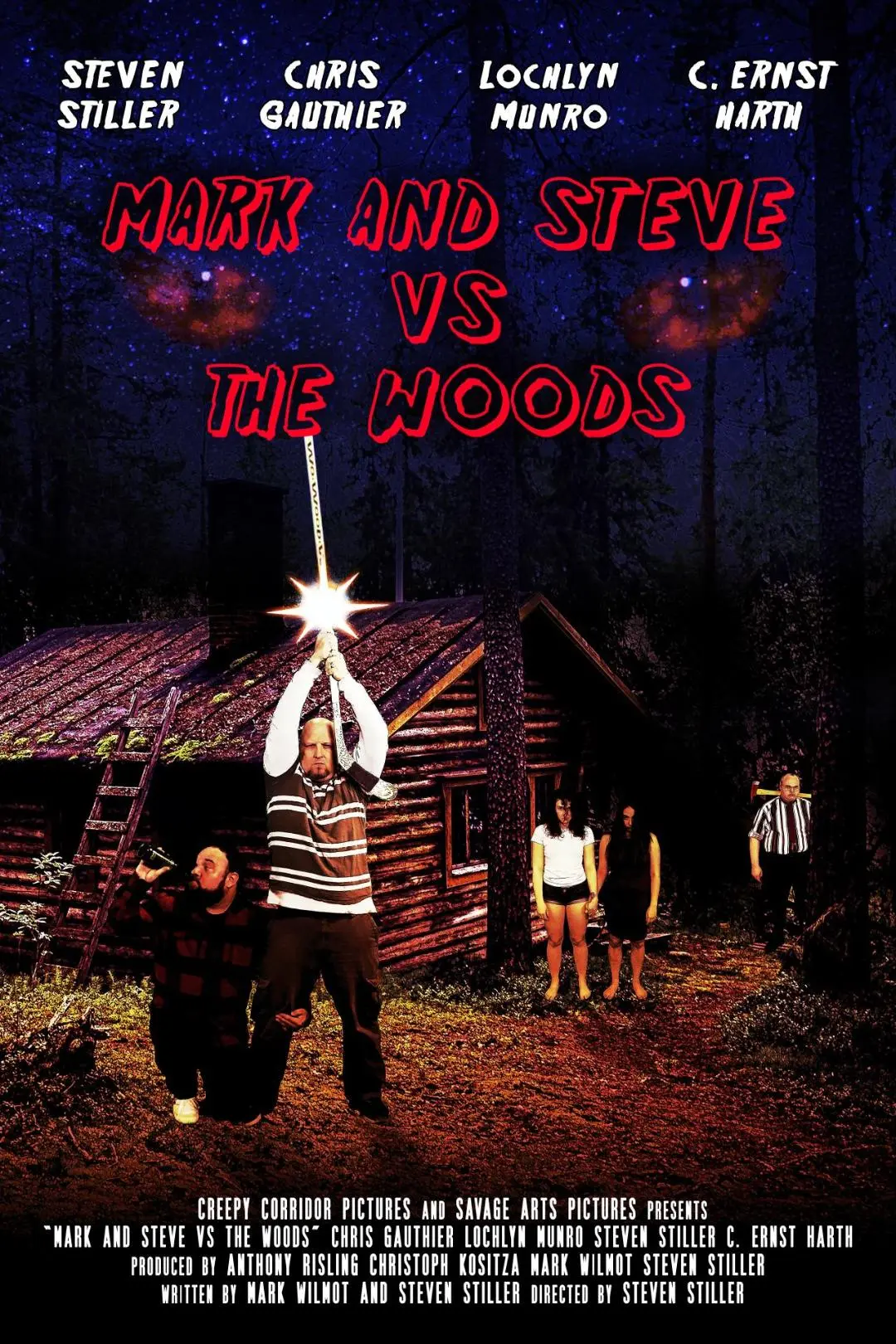 Mark and Steve vs the Woods_peliplat