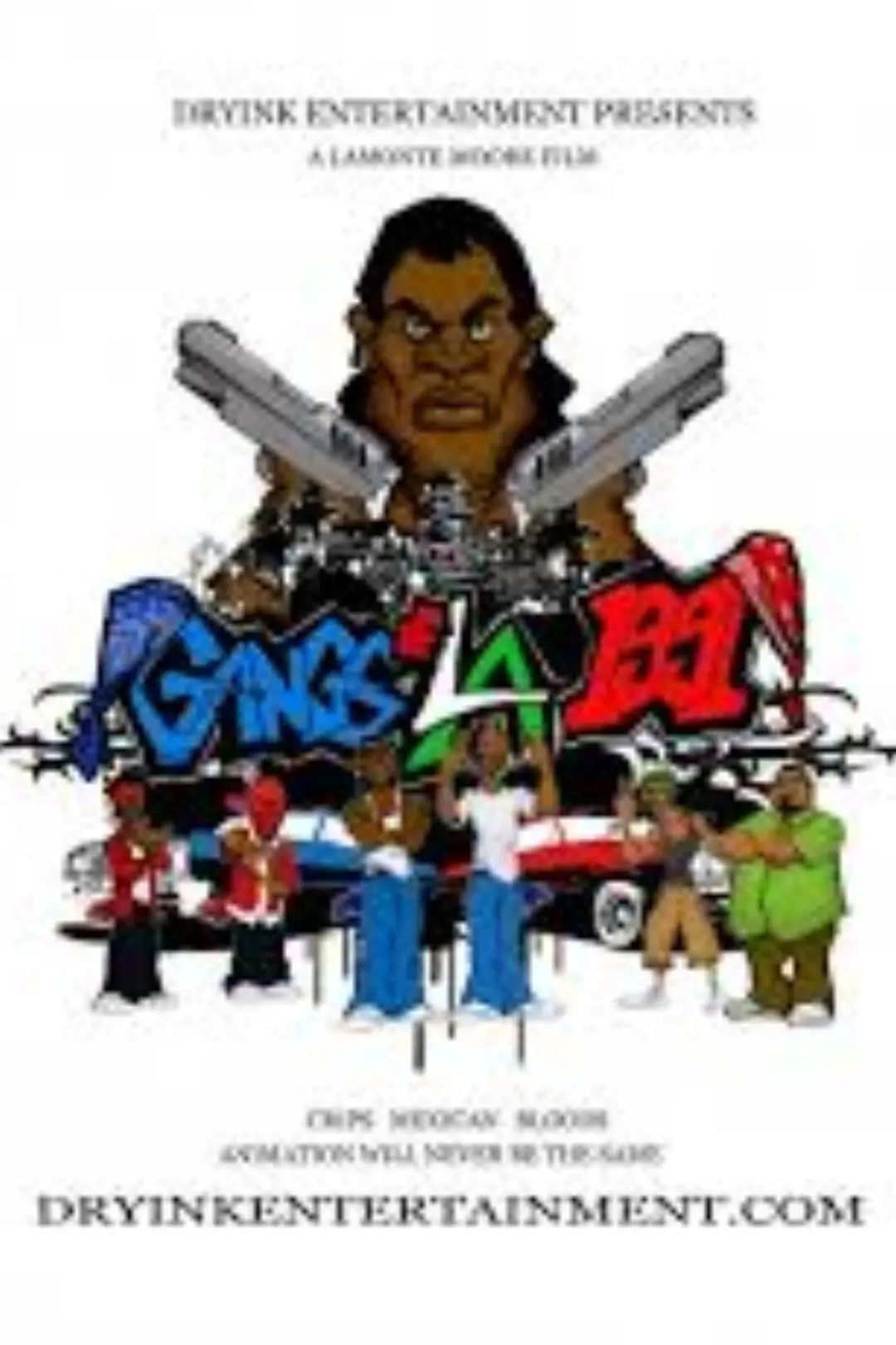 Gangs of LA 1991_peliplat