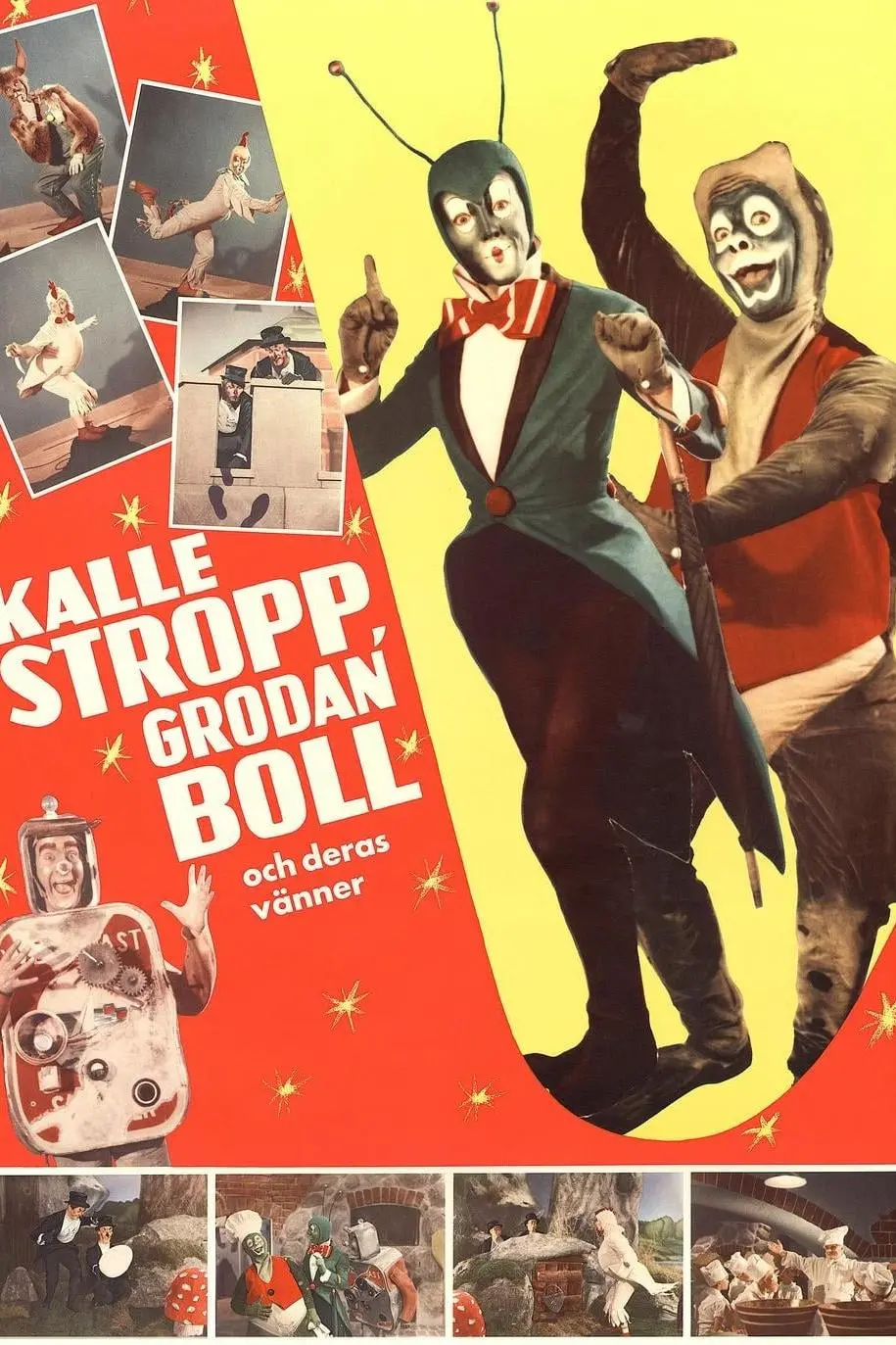 Kalle Stropp, Grodan Boll och deras vänner_peliplat