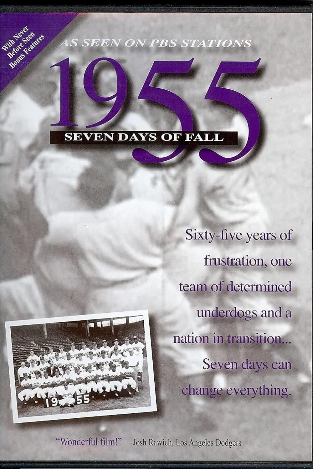 1955, Seven Days of Fall_peliplat