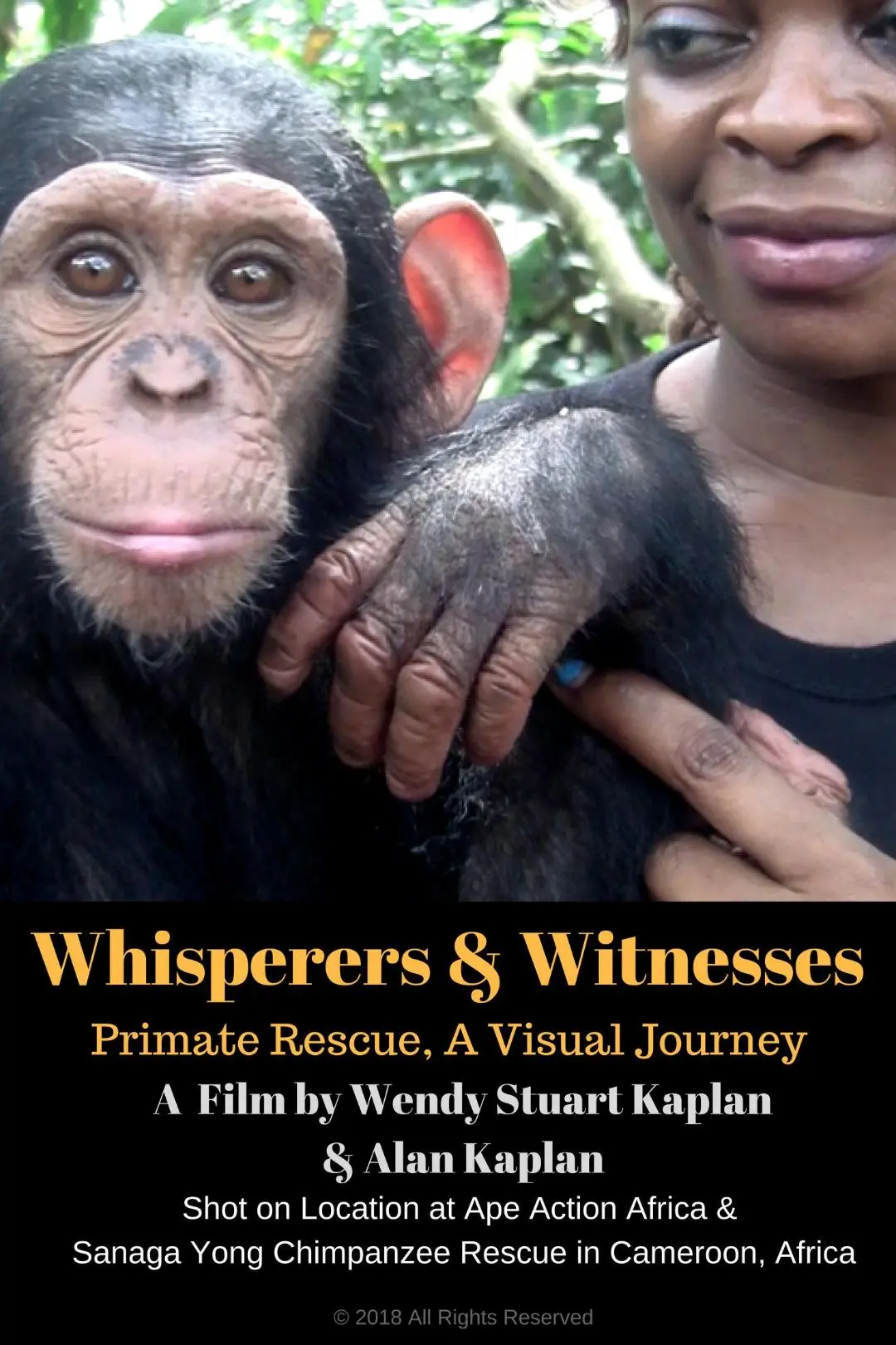 Whisperers and Witnesses: Primate Rescue, A Visual Journey_peliplat