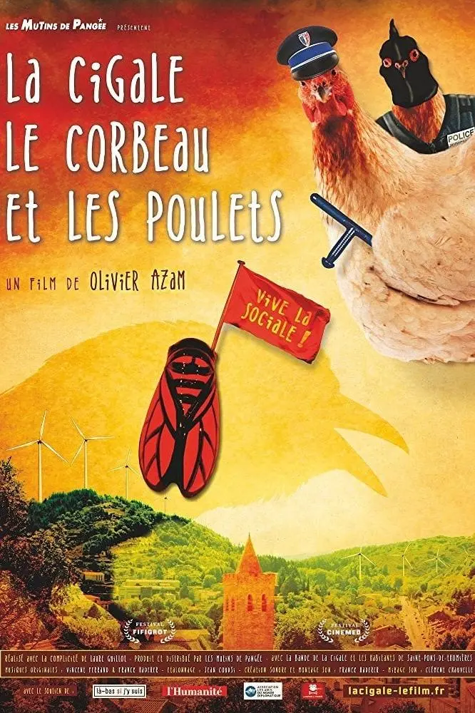 La cigale, le corbeau et les poulets_peliplat