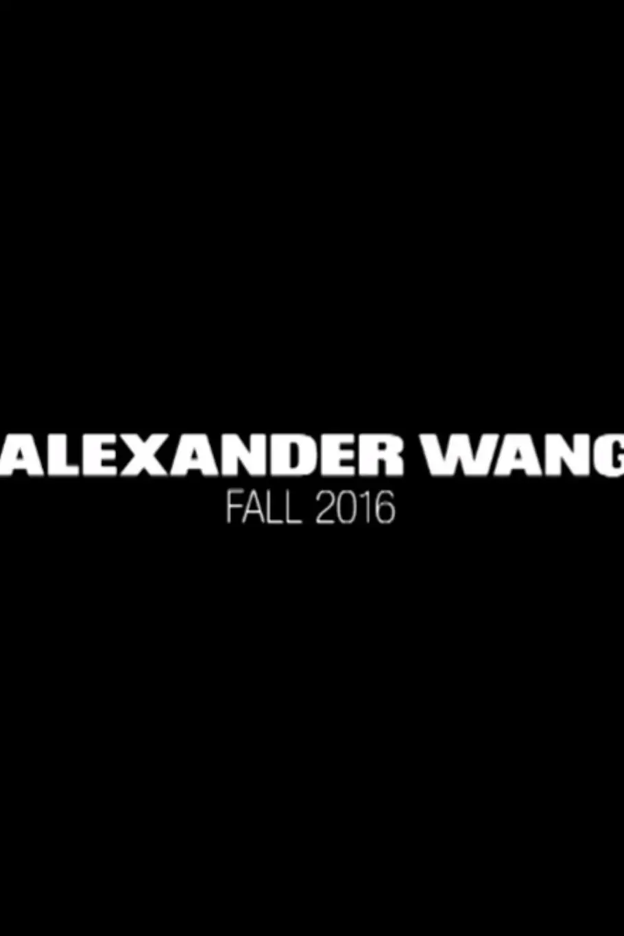 Alexander Wang: Fall/Winter 2016 at NYFW_peliplat