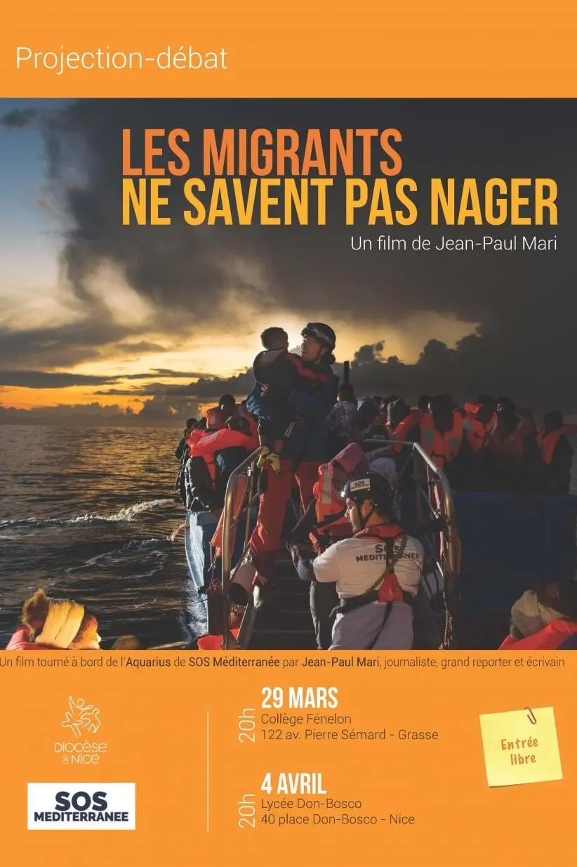 Les migrants ne savent pas nager_peliplat