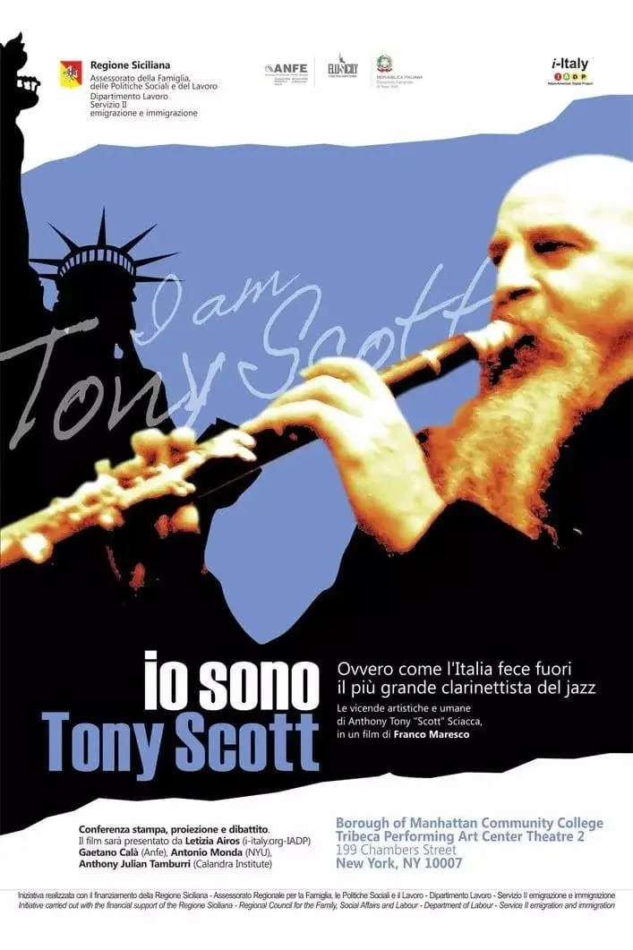 Io sono Tony Scott, ovvero come l'Italia fece fuori il più grande clarinettista del jazz_peliplat