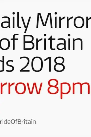 Daily Mirror's Pride of Britain Awards 2018_peliplat