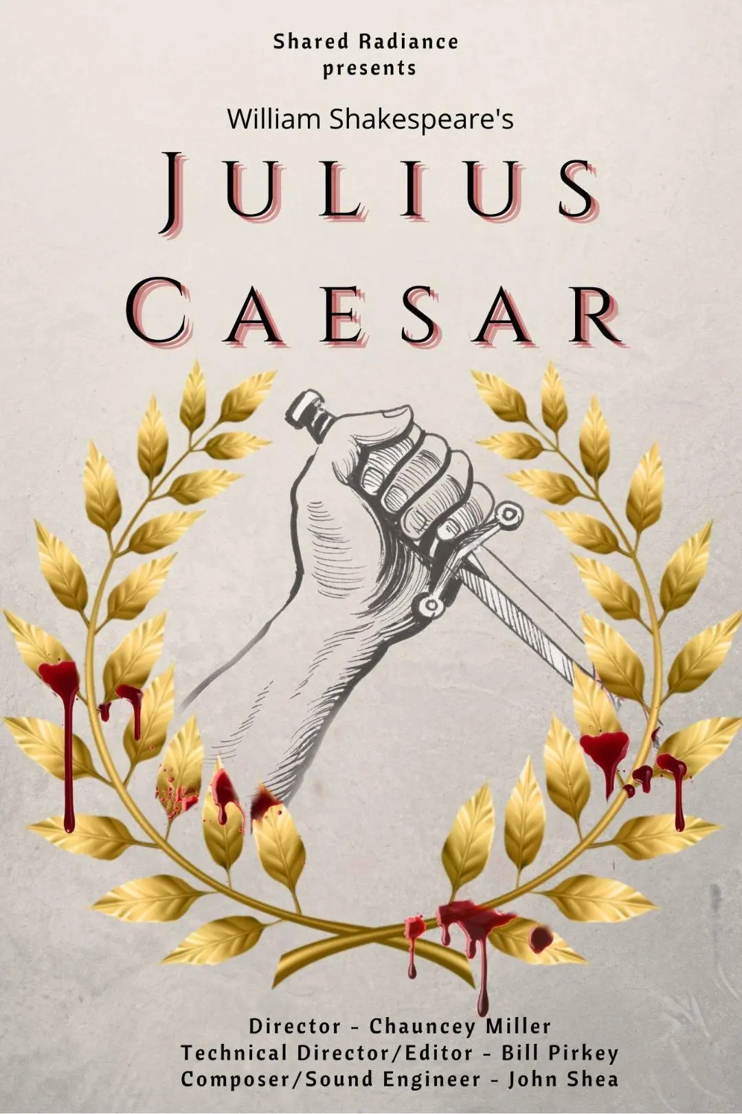 Shared Radiance presents: Shakespeare's Julius Caesar the ZOOM Experience_peliplat