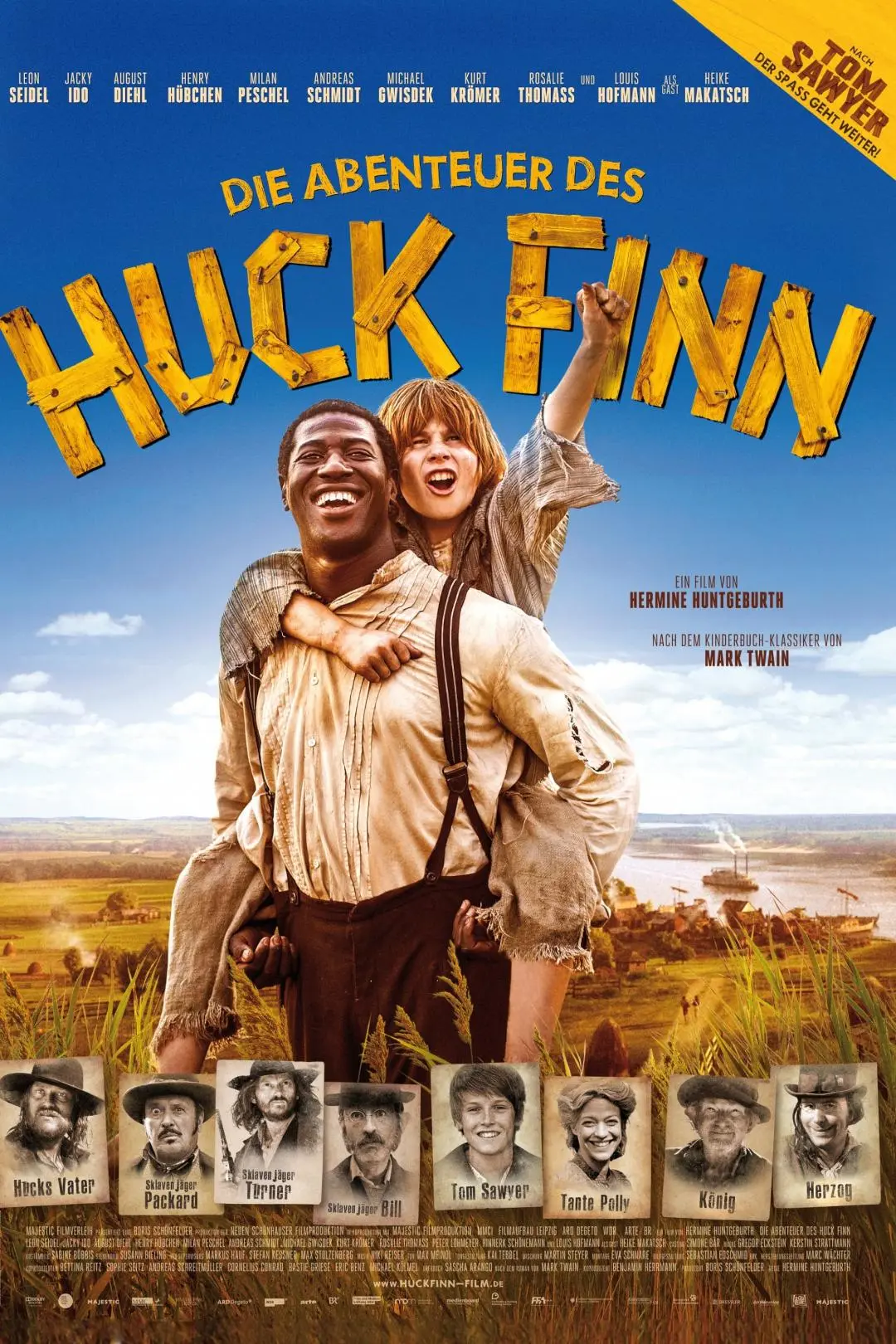 Las aventuras de Huckleberry Finn_peliplat