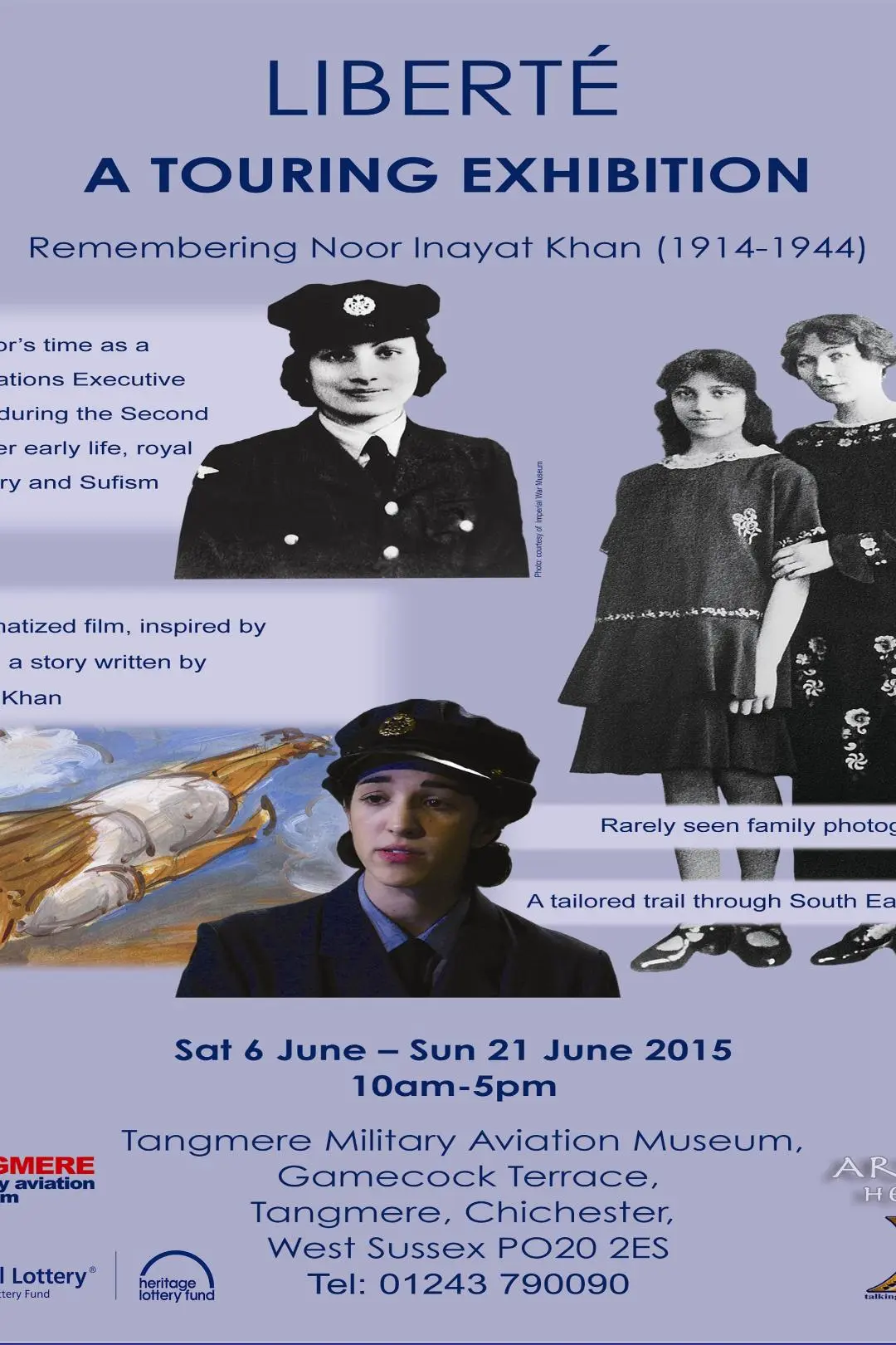 Liberte, Noor Inayat Khan_peliplat