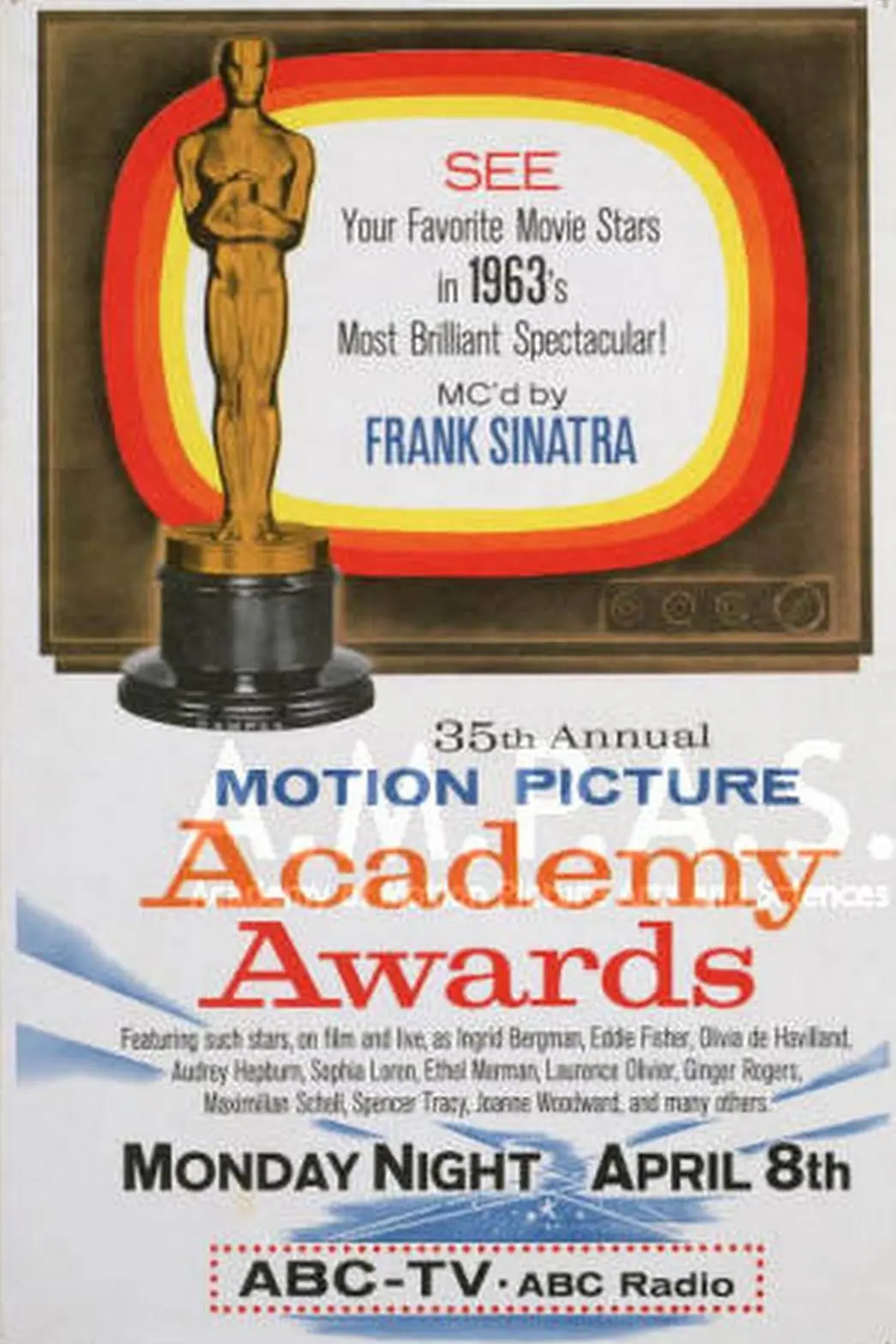 35th Annual Academy Awards_peliplat