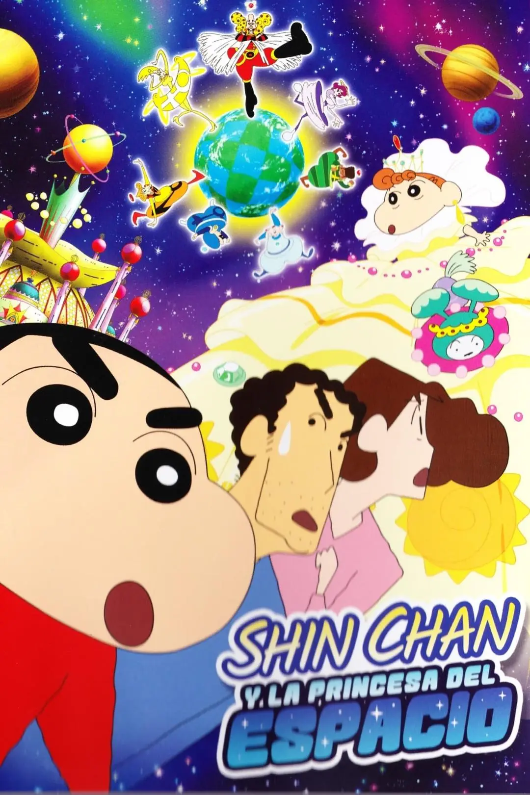 Shin Chan y La Princesa del Espacio_peliplat