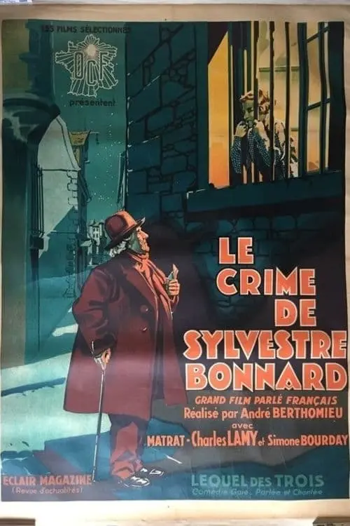 Le crime de Sylvestre Bonnard_peliplat