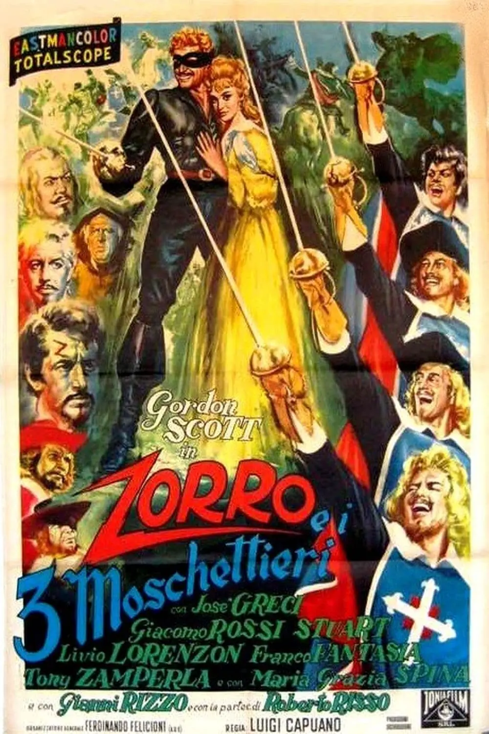 El Zorro y los 3 mosqueteros_peliplat
