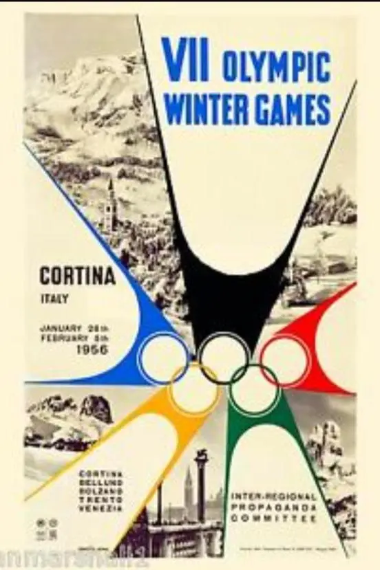 Cortina 1956: VII Olympic Winter Games_peliplat