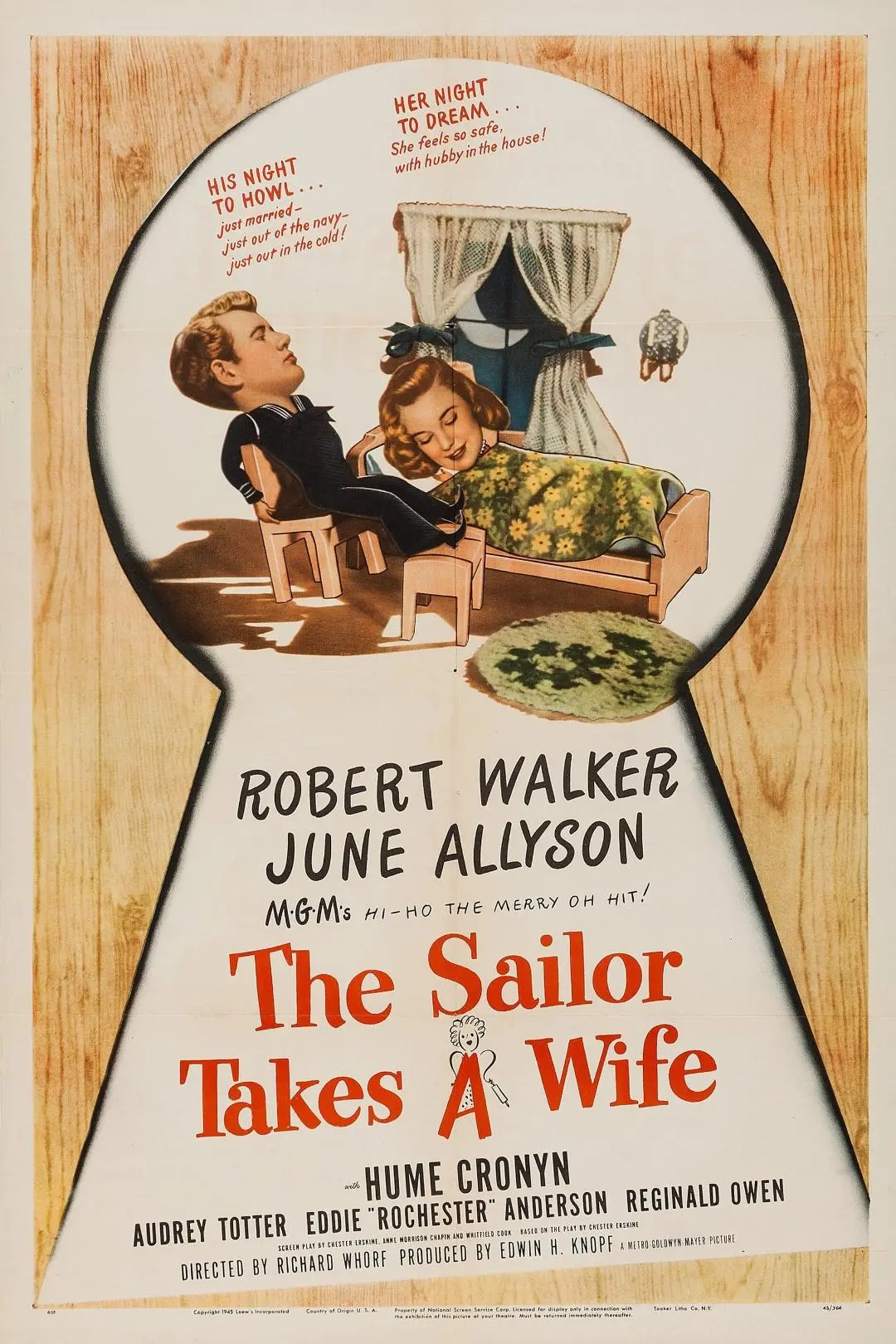 The Sailor Takes a Wife_peliplat