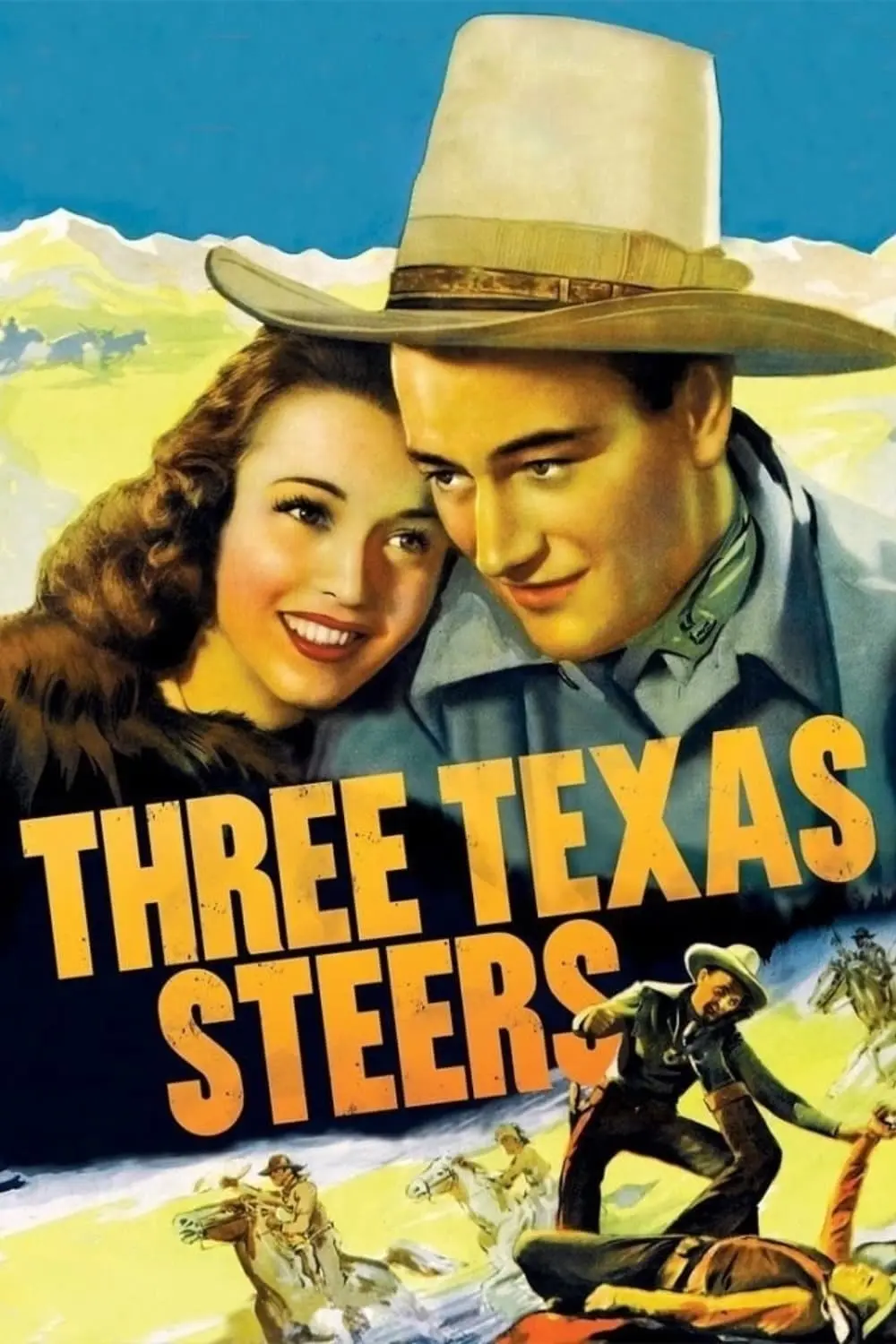 Three Texas Steers_peliplat