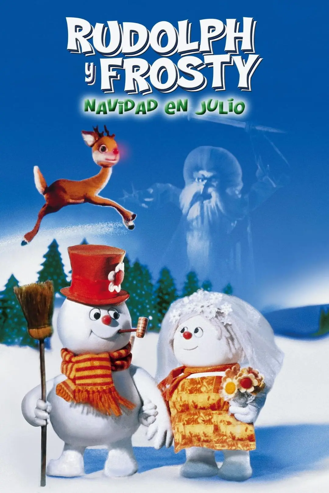 Rudolph y Frosty en Navidad en Julio_peliplat