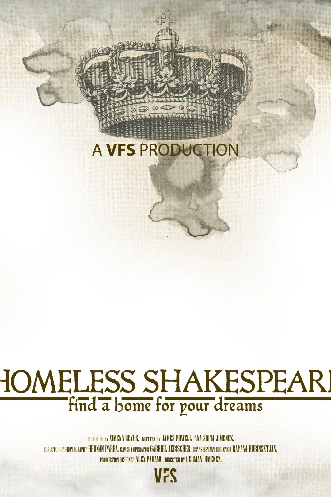 Homeless Shakespeare_peliplat
