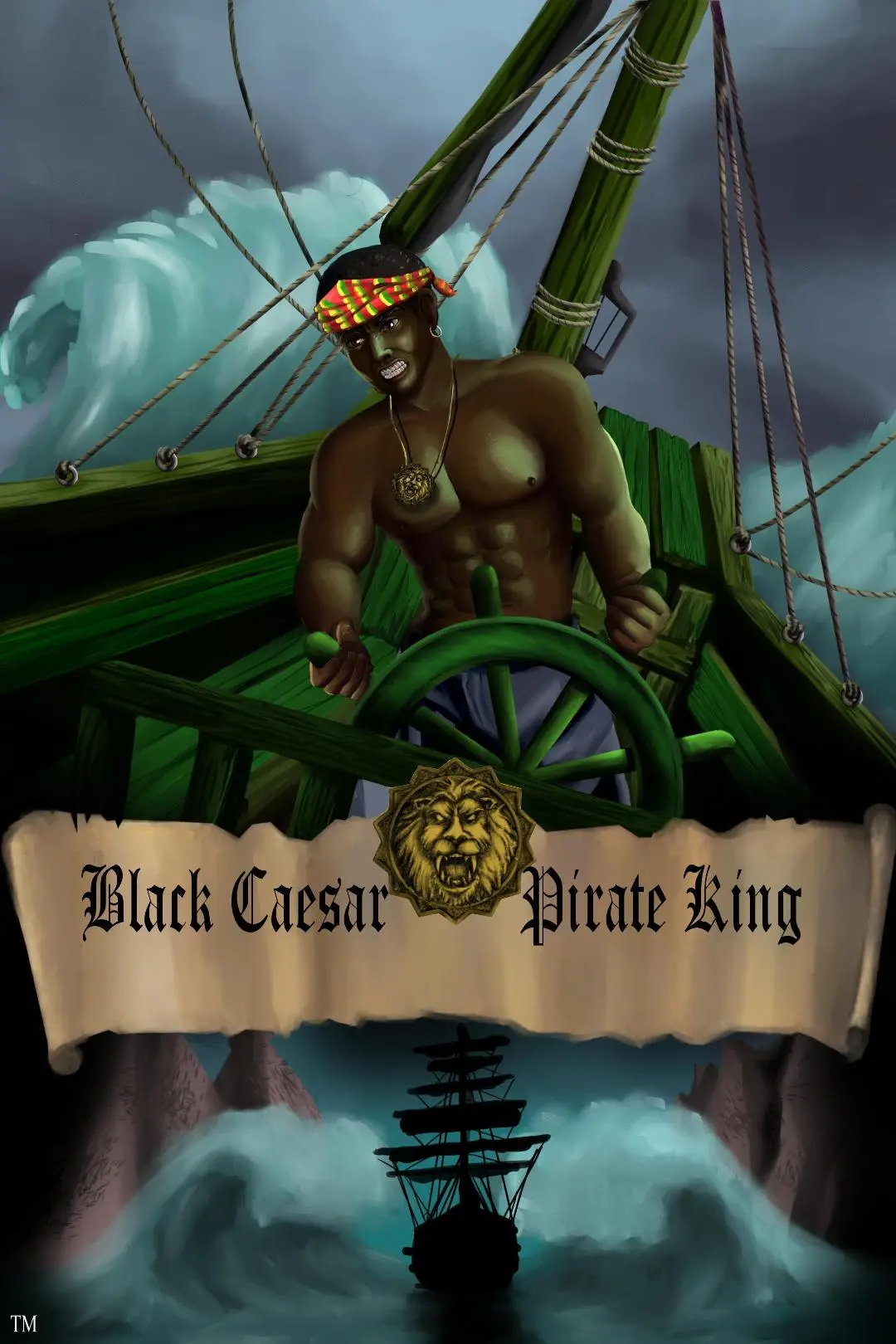 Black Caesar Pirate King_peliplat