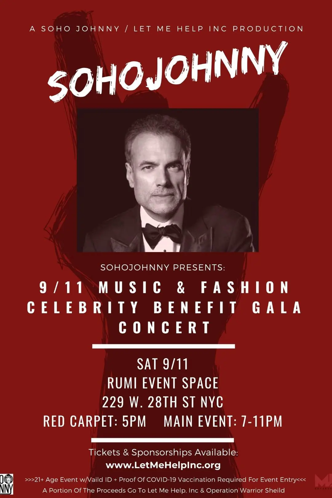 SohoJohnny Presents 9/11 Let Me Help Music & Fashion Celebrity Benefit Gala Concert_peliplat