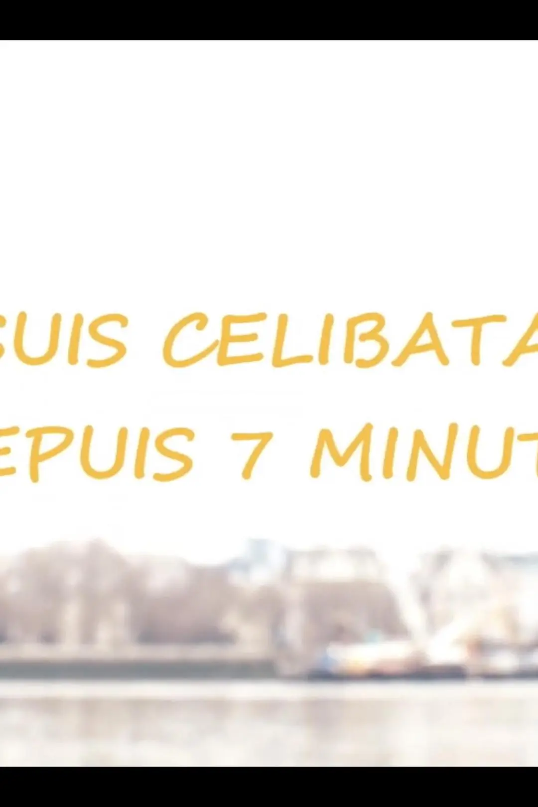 Je suis célibataire depuis 7 minutes_peliplat