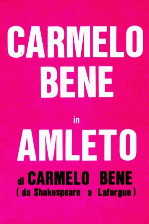 Amleto di Carmelo Bene (da Shakespeare a Laforgue)_peliplat