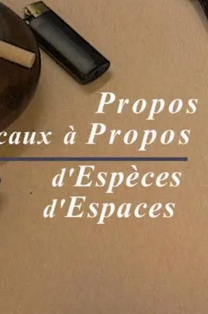 Propos amicaux à propos d'espèces d'espaces_peliplat