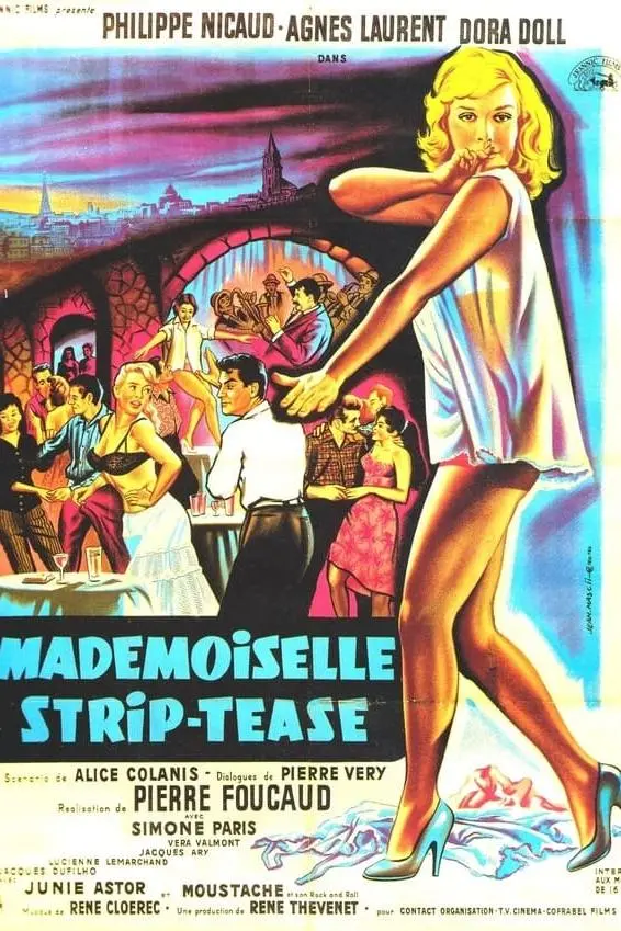 Mademoiselle Strip-tease_peliplat