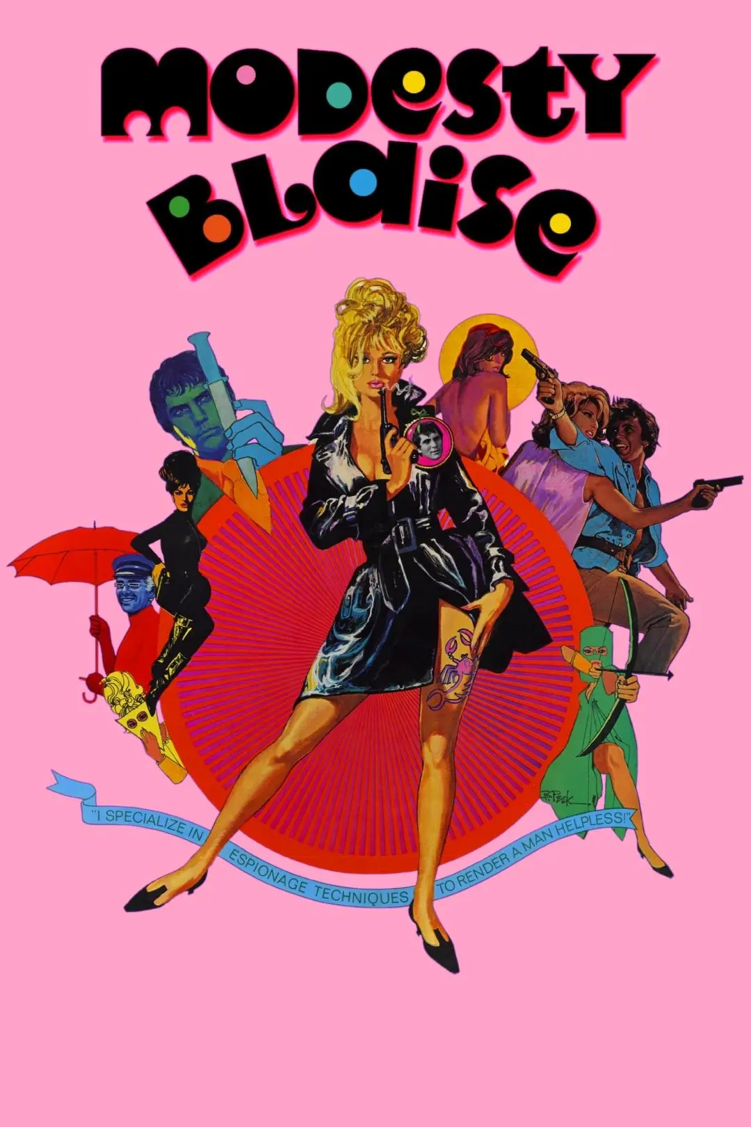 Modesty Blaise_peliplat