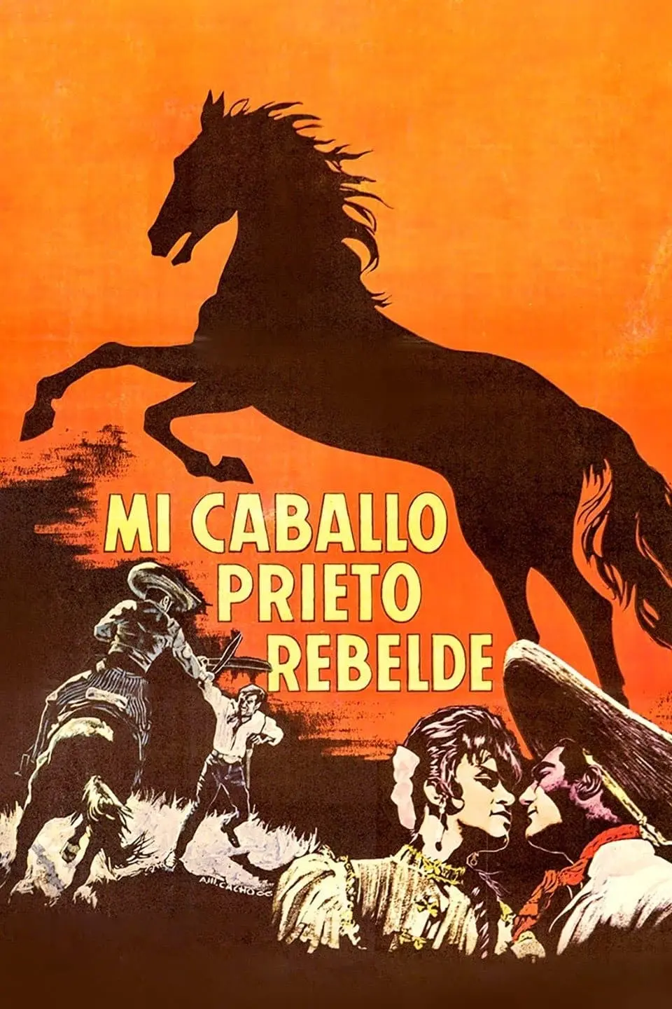 Mi caballo prieto rebelde_peliplat