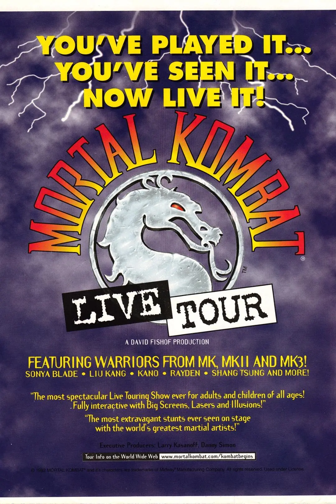 Mortal Kombat: The Live Tour_peliplat