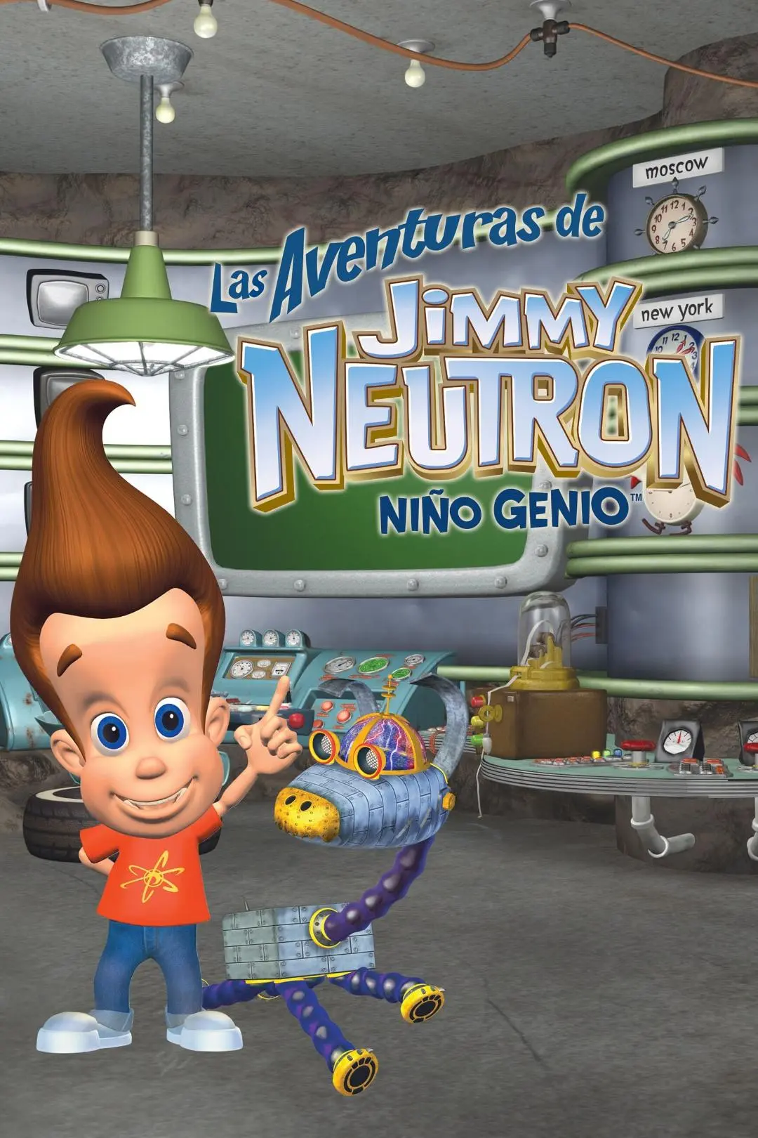Las aventuras de Jimmy Neutrón, el niño inventor_peliplat