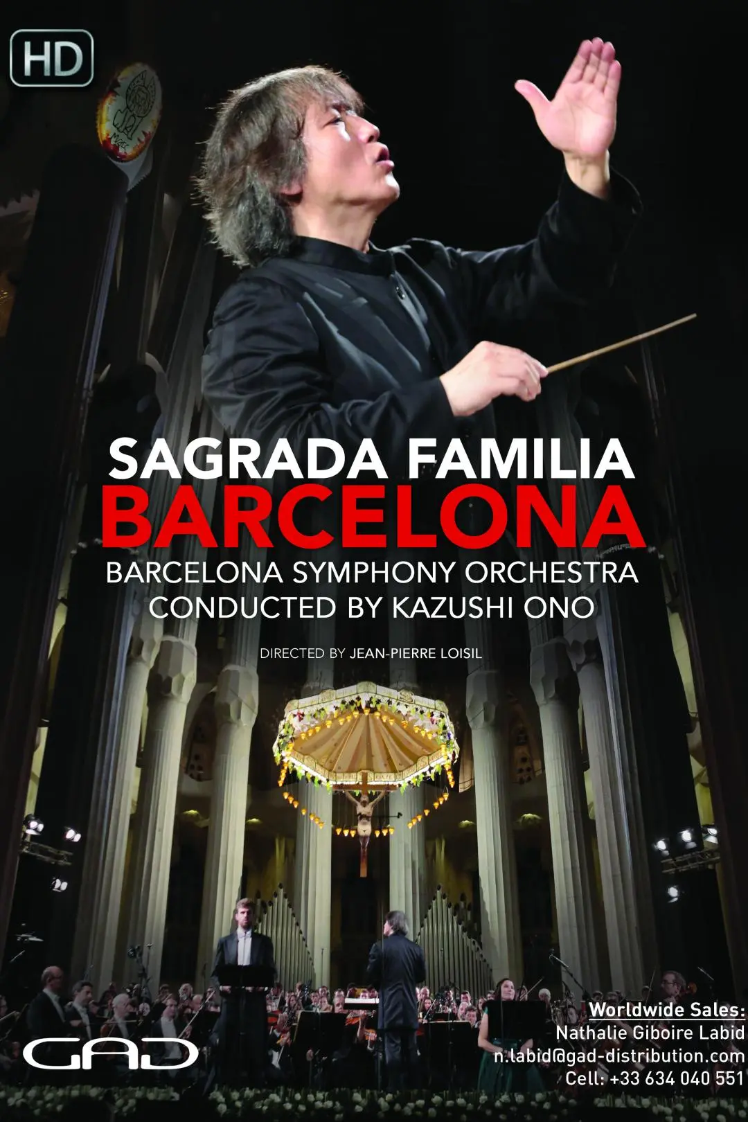 Sagrada Familia, Barcelona: Barcelona Symphony Orchestra Conducted by Kazuchi Ono_peliplat