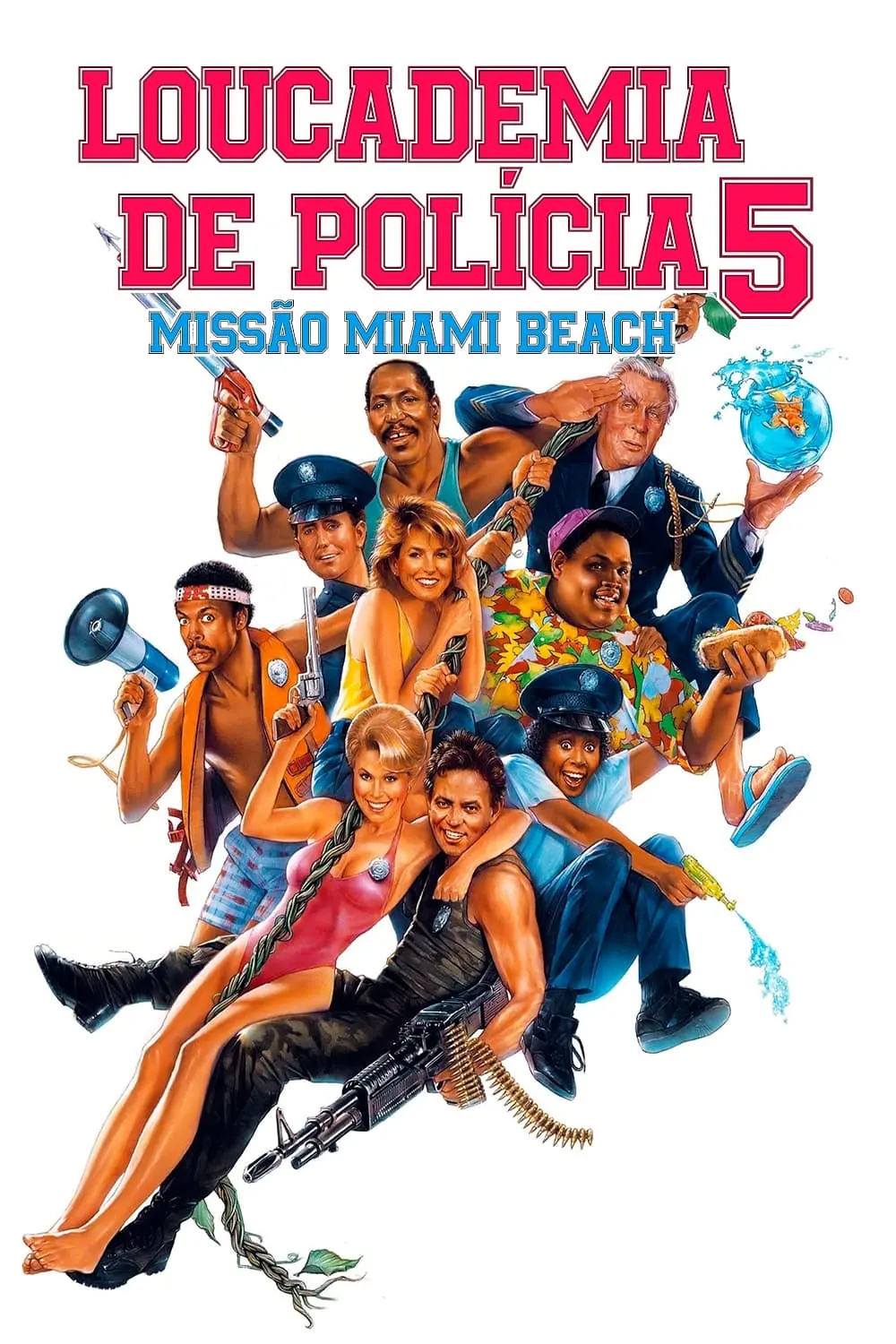 Loucademia de Polícia 5: Missão Miami Beach_peliplat