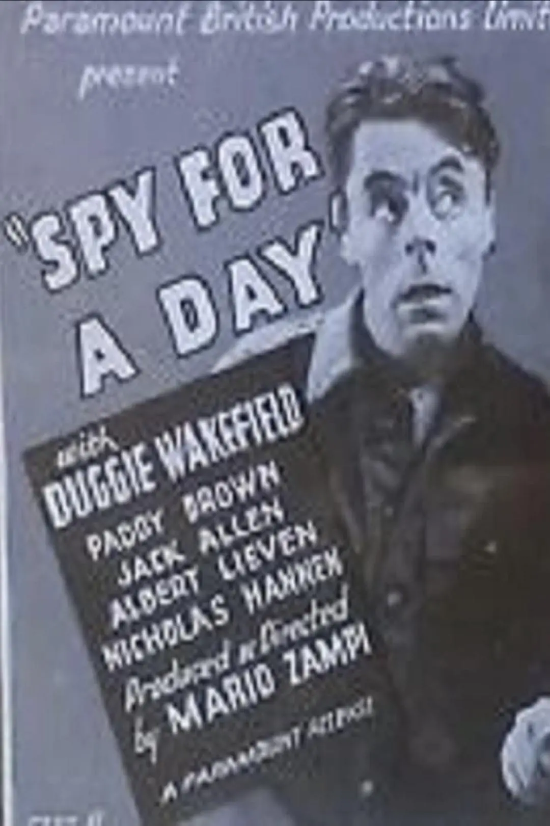 Spy for a Day_peliplat