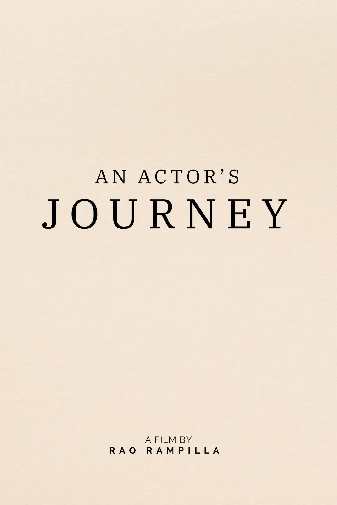 An Actor's Journey 2020_peliplat