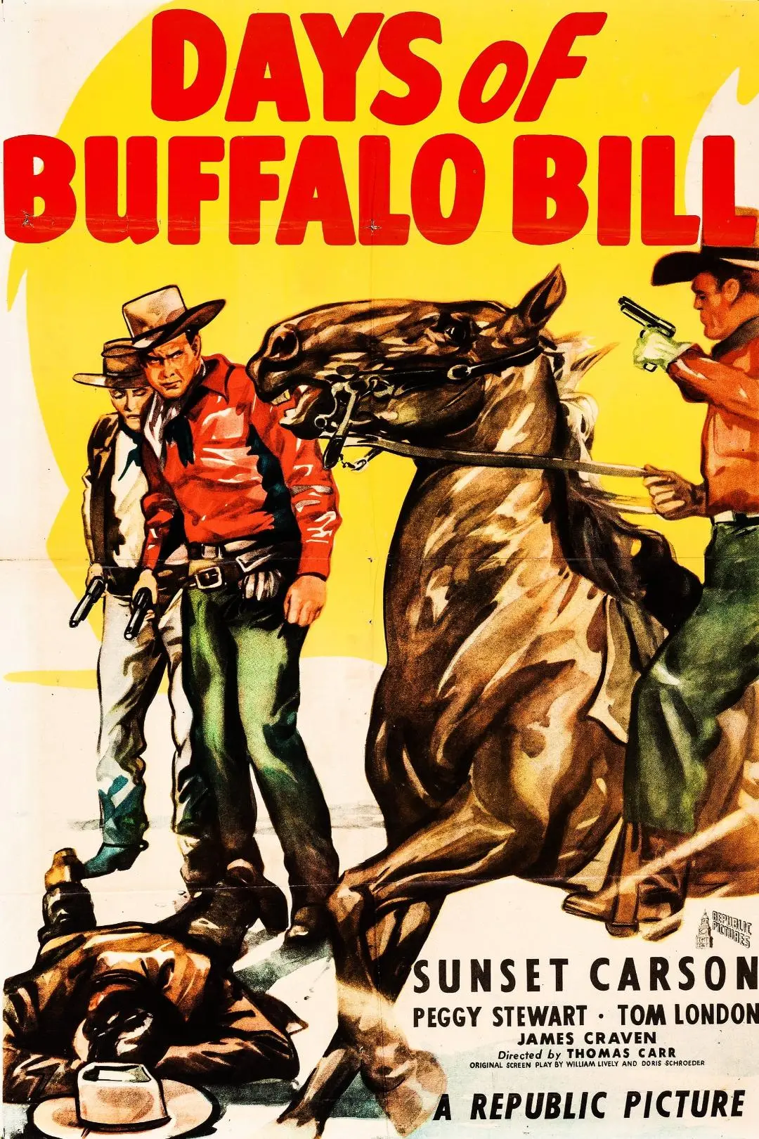 Days of Buffalo Bill_peliplat