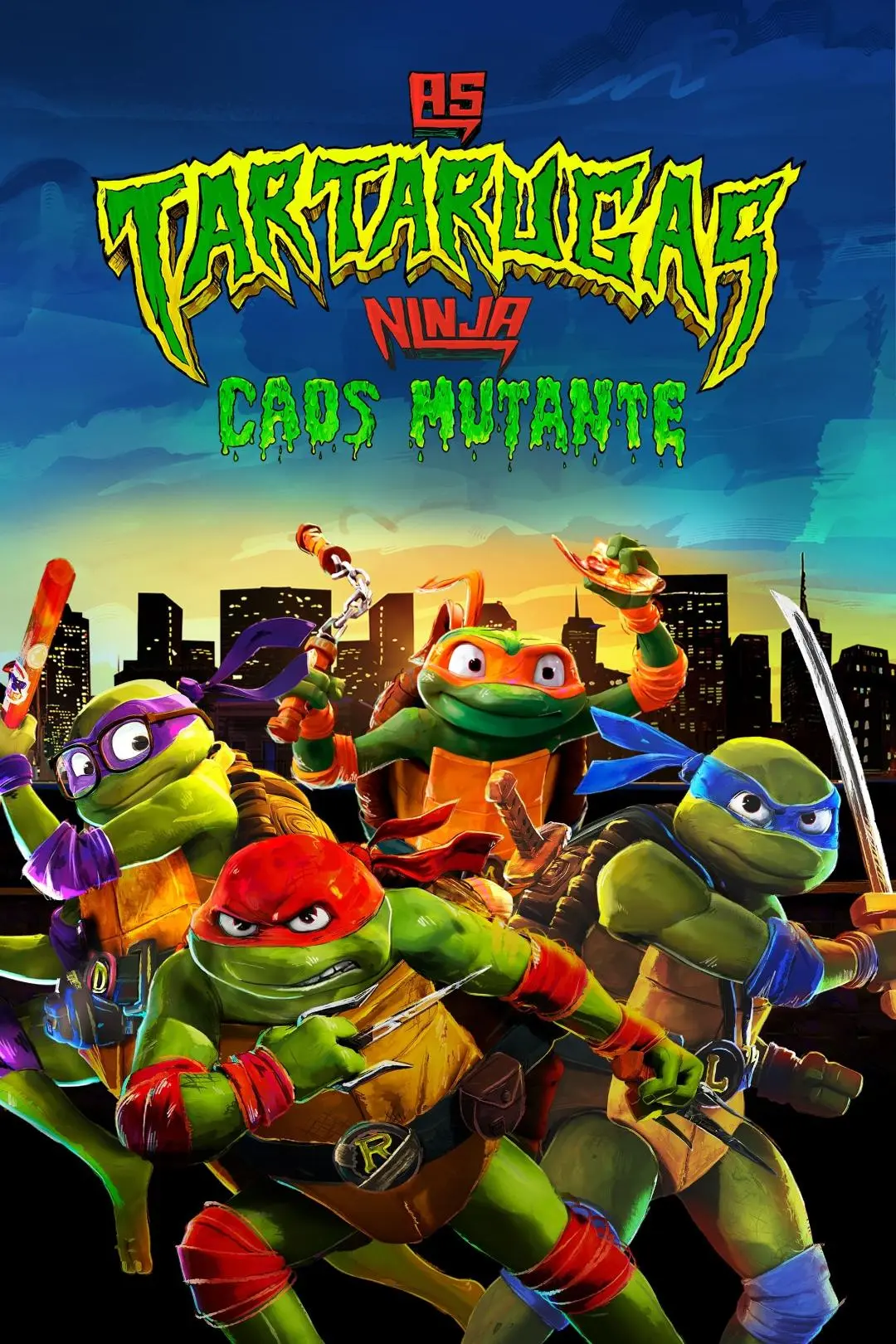 As Tartarugas Ninja: Caos Mutante_peliplat