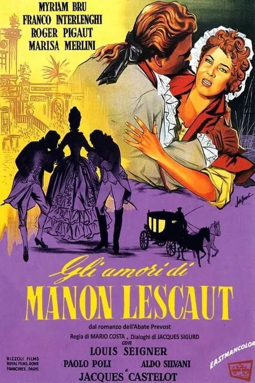 Os Amores de Manon Lescaut_peliplat